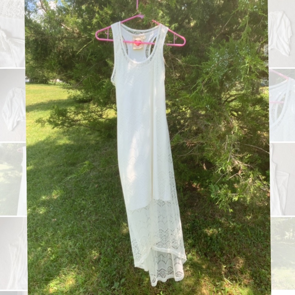 Long lace boho maxi dress! ☀️🌼🌻